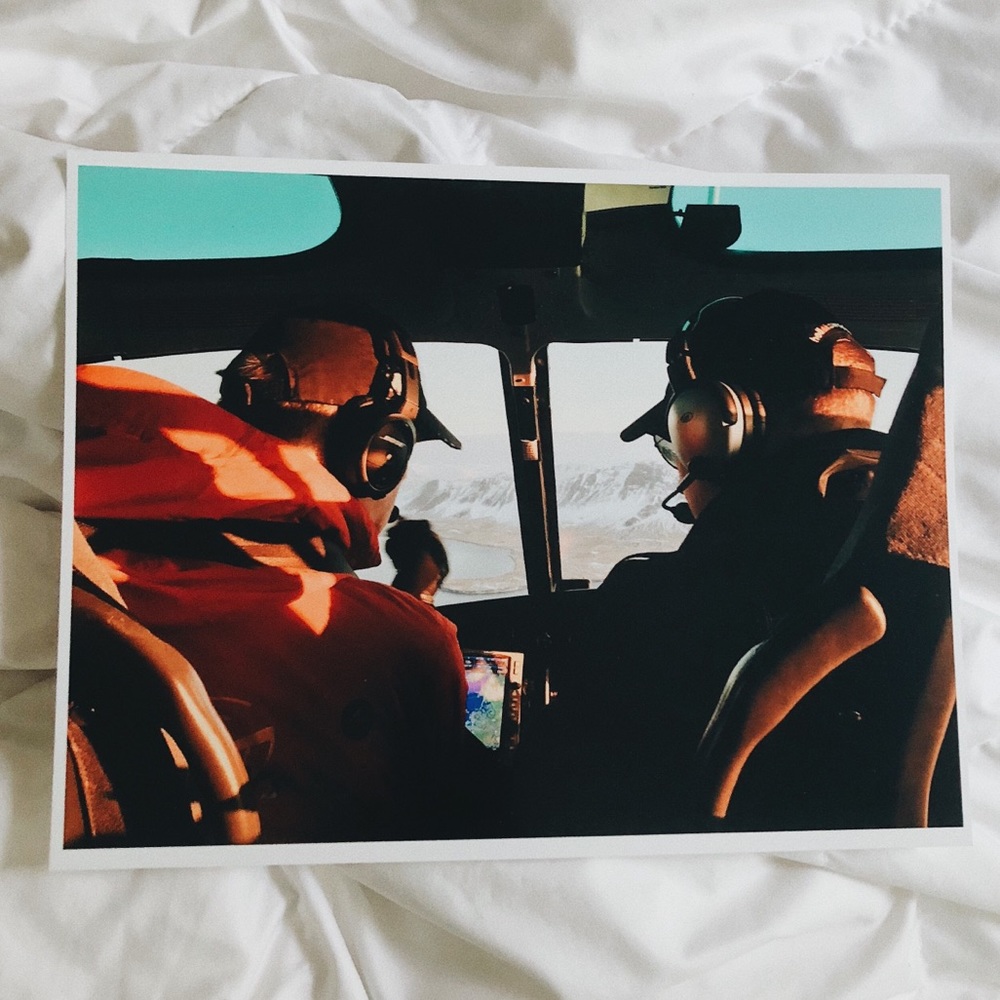 8x10 pilots over Iceland